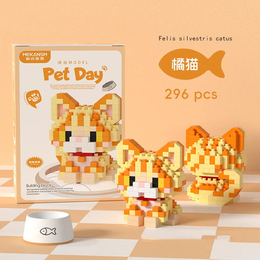 Cat & Dog Mini Building Sets