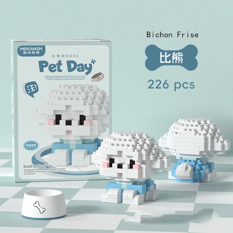 Cat & Dog Mini Building Sets