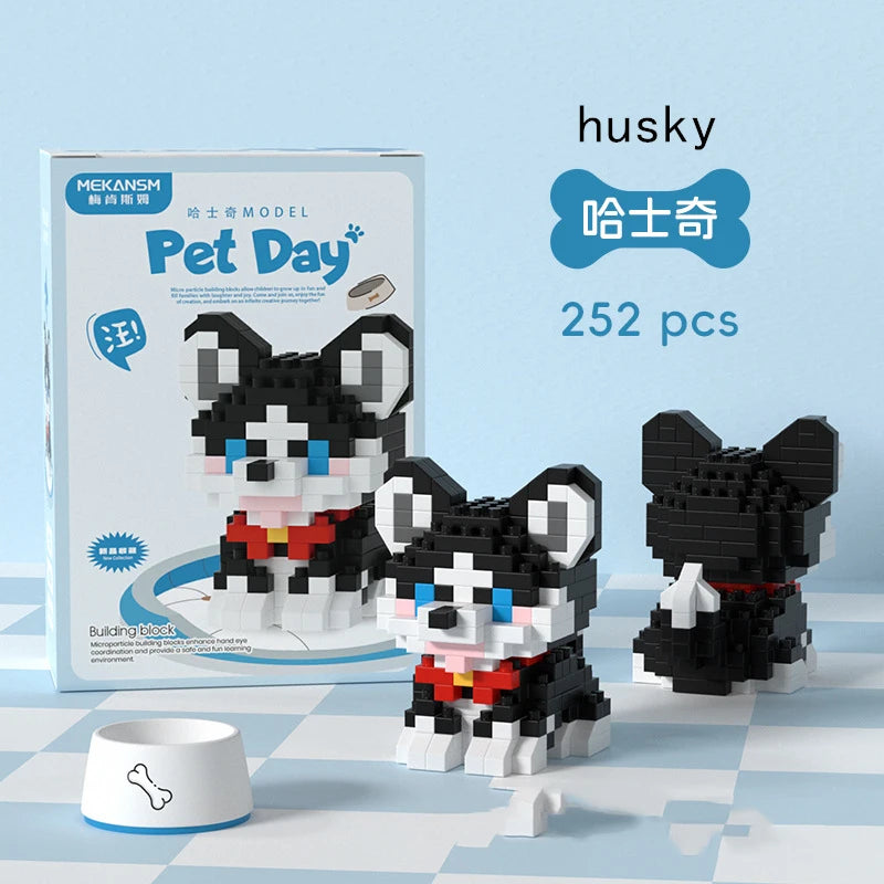 Cat & Dog Mini Building Sets