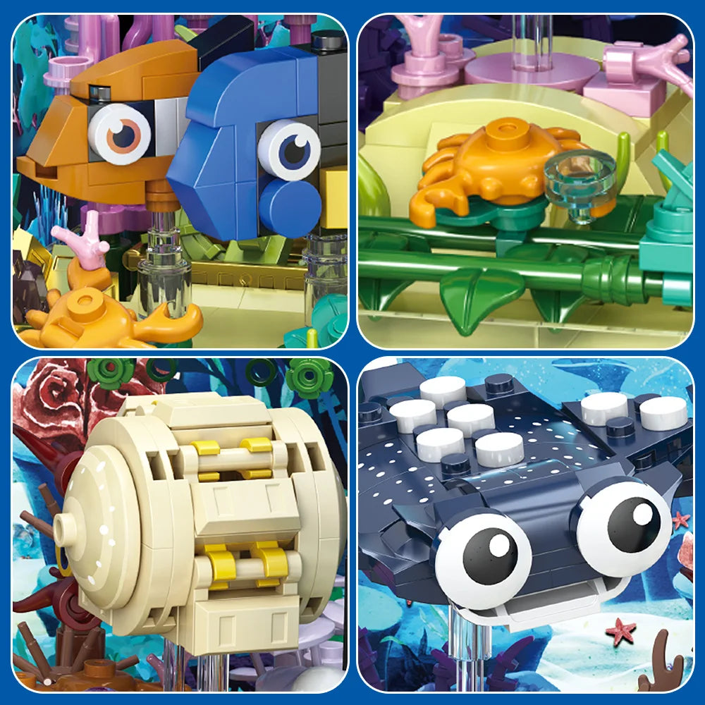 Atlantic World Aquaria Building Sets