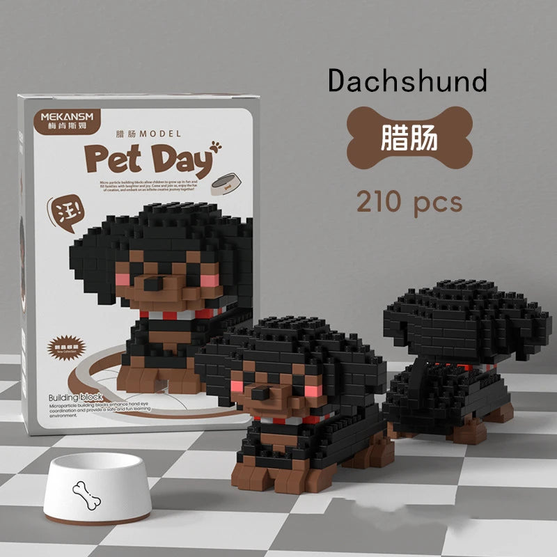 Cat & Dog Mini Building Sets