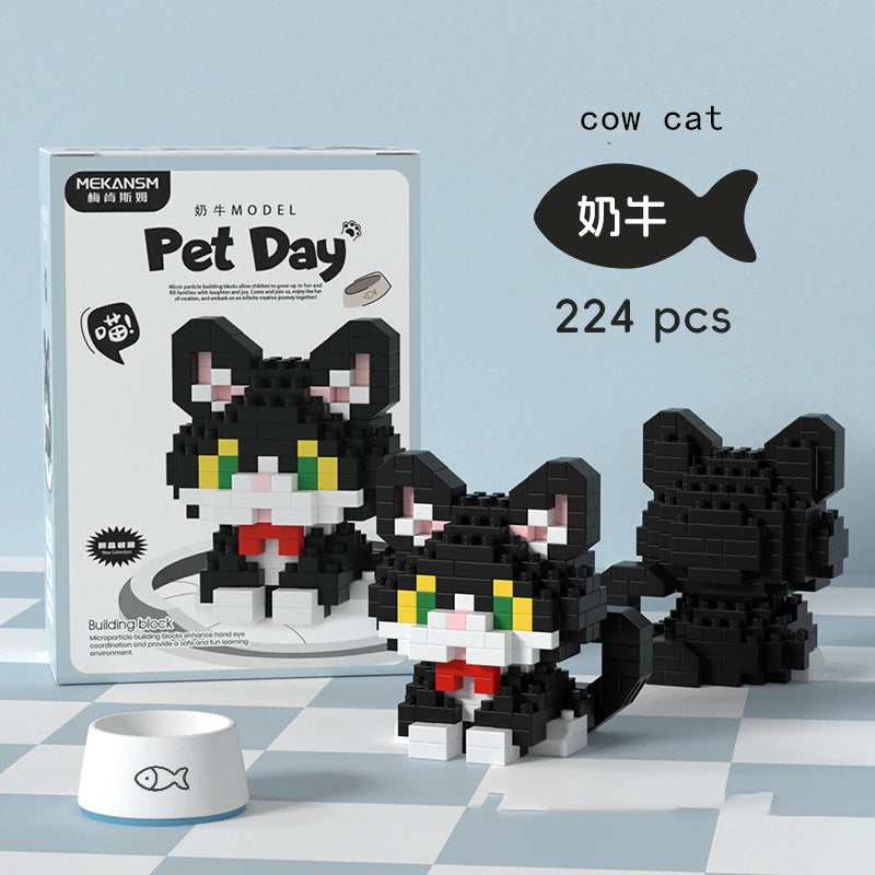 Cat & Dog Mini Building Sets